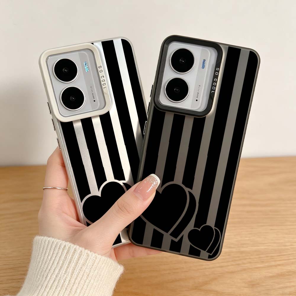 Realme C67 - Zwart gestreept design voor Realme 14X