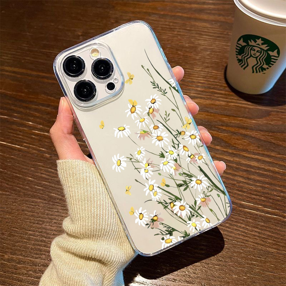 Apple Iphone 16 - Nieuwe Daisy Telefoonhoesje voor iPhone 13