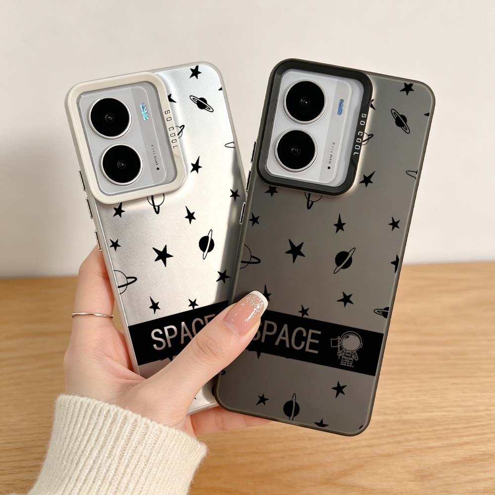 Realme C67 - Design Stars Space Cover voor Realme