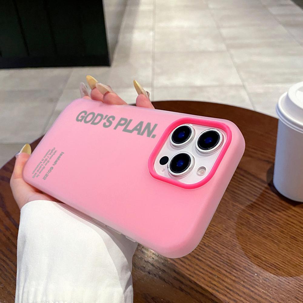 Apple Iphone 15 - God's Plan Telefoonhoesje Jelly Siliconen Telefoonhoesje