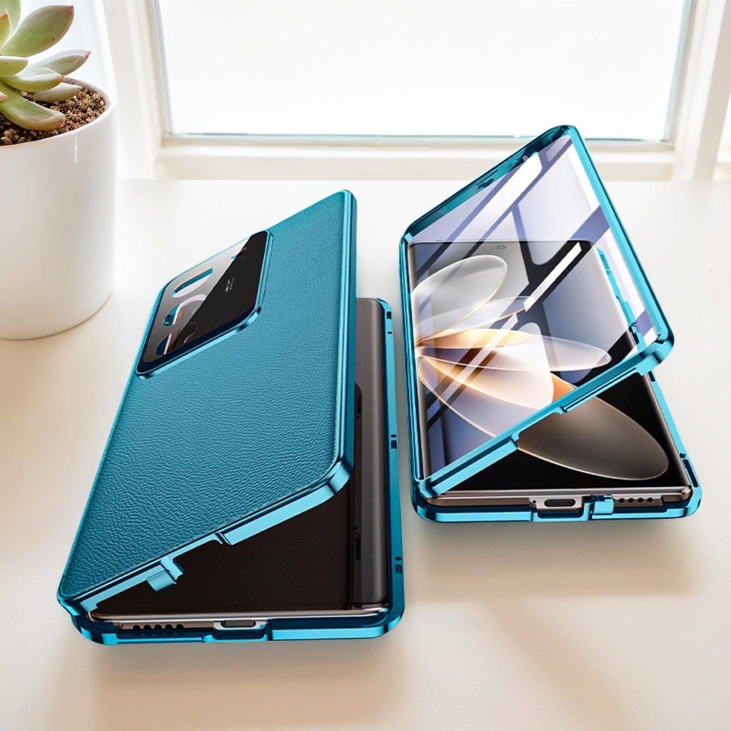 Luxe leerglas 360° °   Cover V - Realme Gt 6 recensie en prijs
