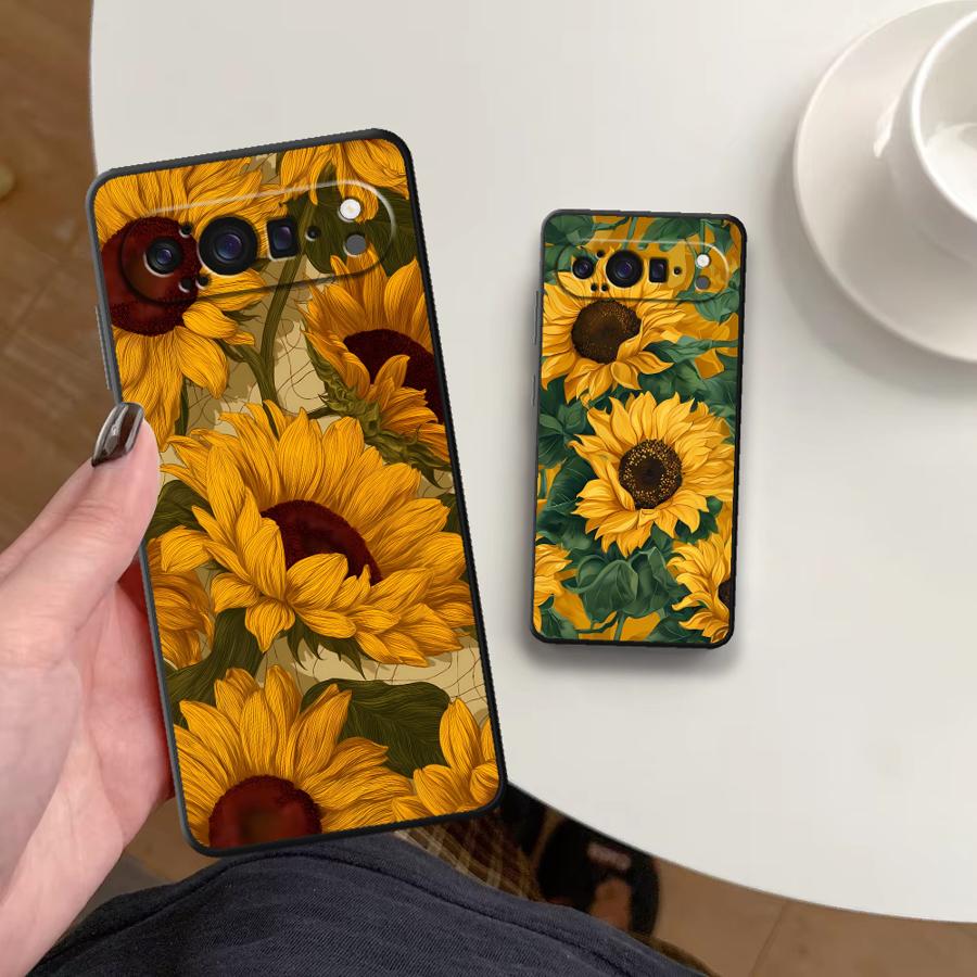 Zonnebloem Zee Funda Telefoon  - Google Pixel 8A recensie en prijs