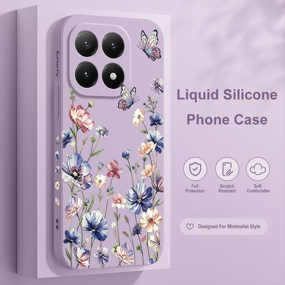 Butterfly Hush Telefoonhoesje  - Xiaomi Poco X6 recensie en prijs