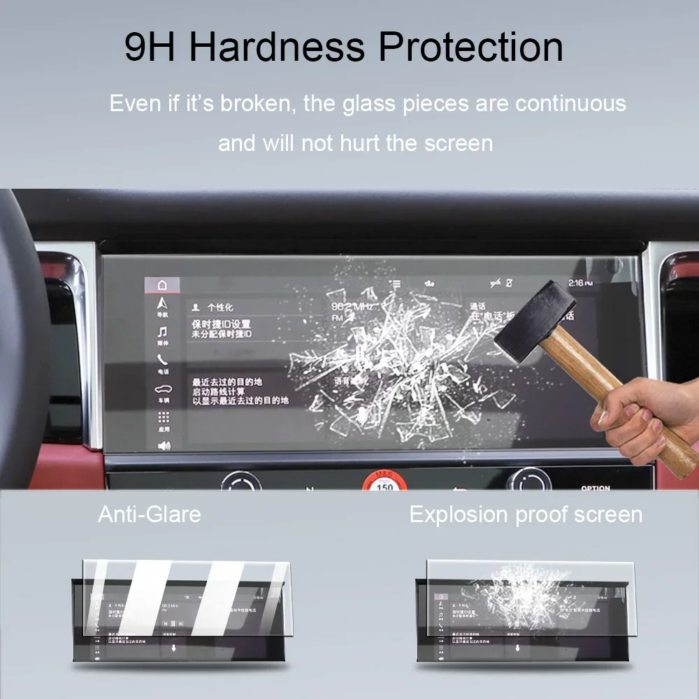 Voor Porsche Macan 2022-2023 A - Anti Blue Light Film recensie en prijs