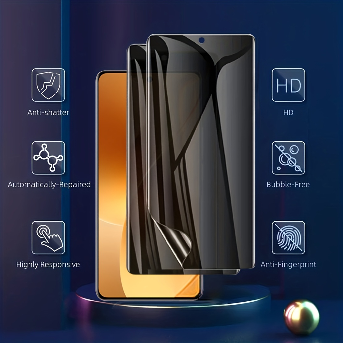3 stuks privacy hydrogelfolie  - Oppo Reno 12 recensie en prijs