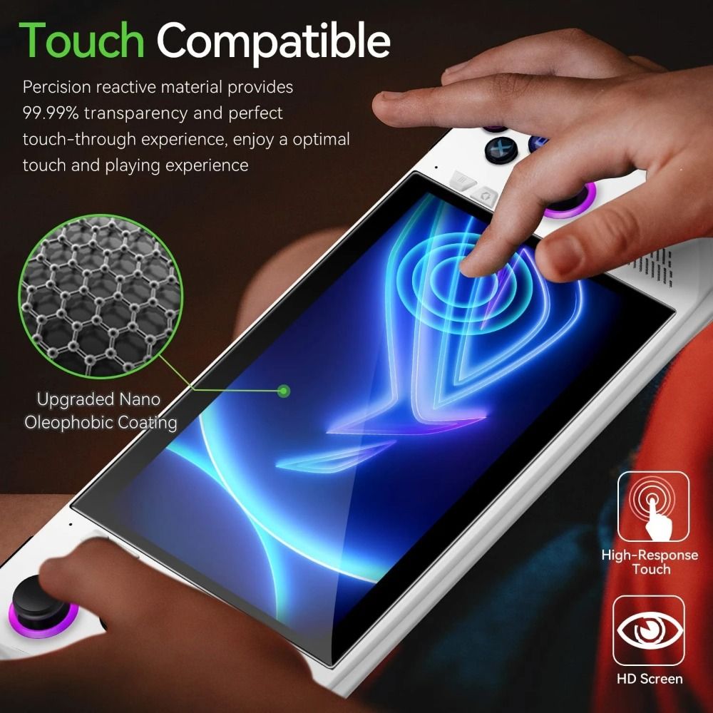 3PCS Accessoires Game Console  - Curved Edge Screen recensie en prijs